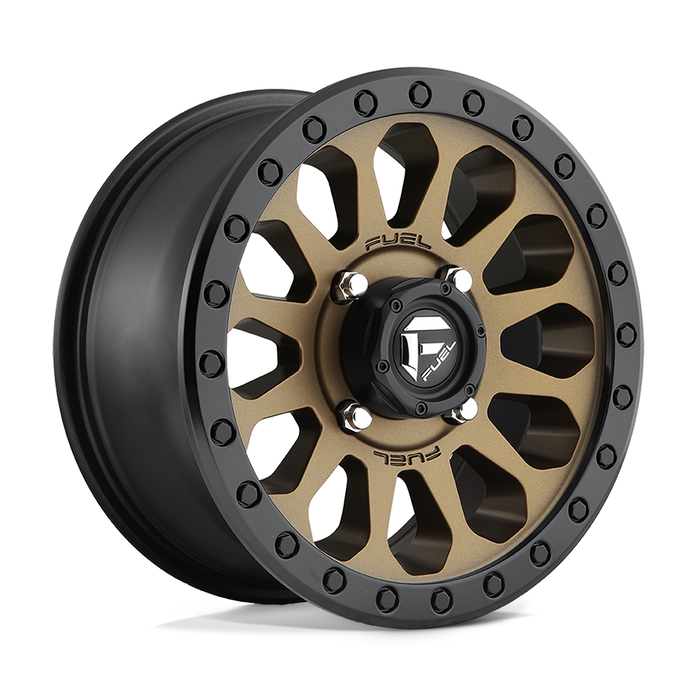 Fuel UTV D600 VECTOR UTV MATTE BRONZE BLACK BEAD RING