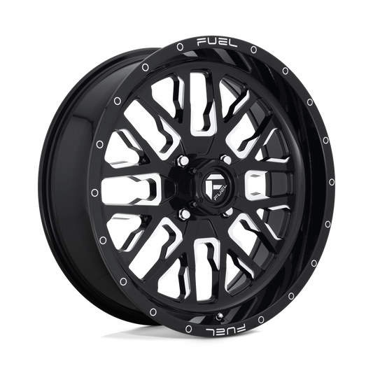 Fuel UTV D611 STROKE GLOSS BLACK MILLED