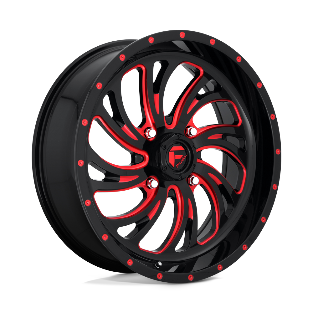 Fuel UTV D642 KOMPRESSOR UTV GLOSS BLACK RED TINTED CLEAR