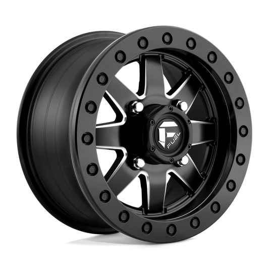 Fuel UTV D938 MAVERICK BEADLOCK MATTE BLACK MILLED