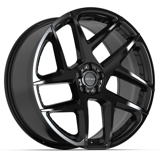DEFIANT DF05 22x10 5X108 37 GLOSS BLACK