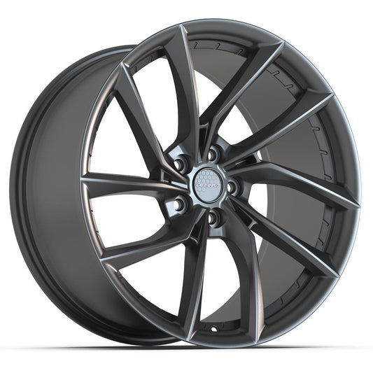 DEFIANT DF06 20x10 5X120 35 DARK SATIN CHARCOAL
