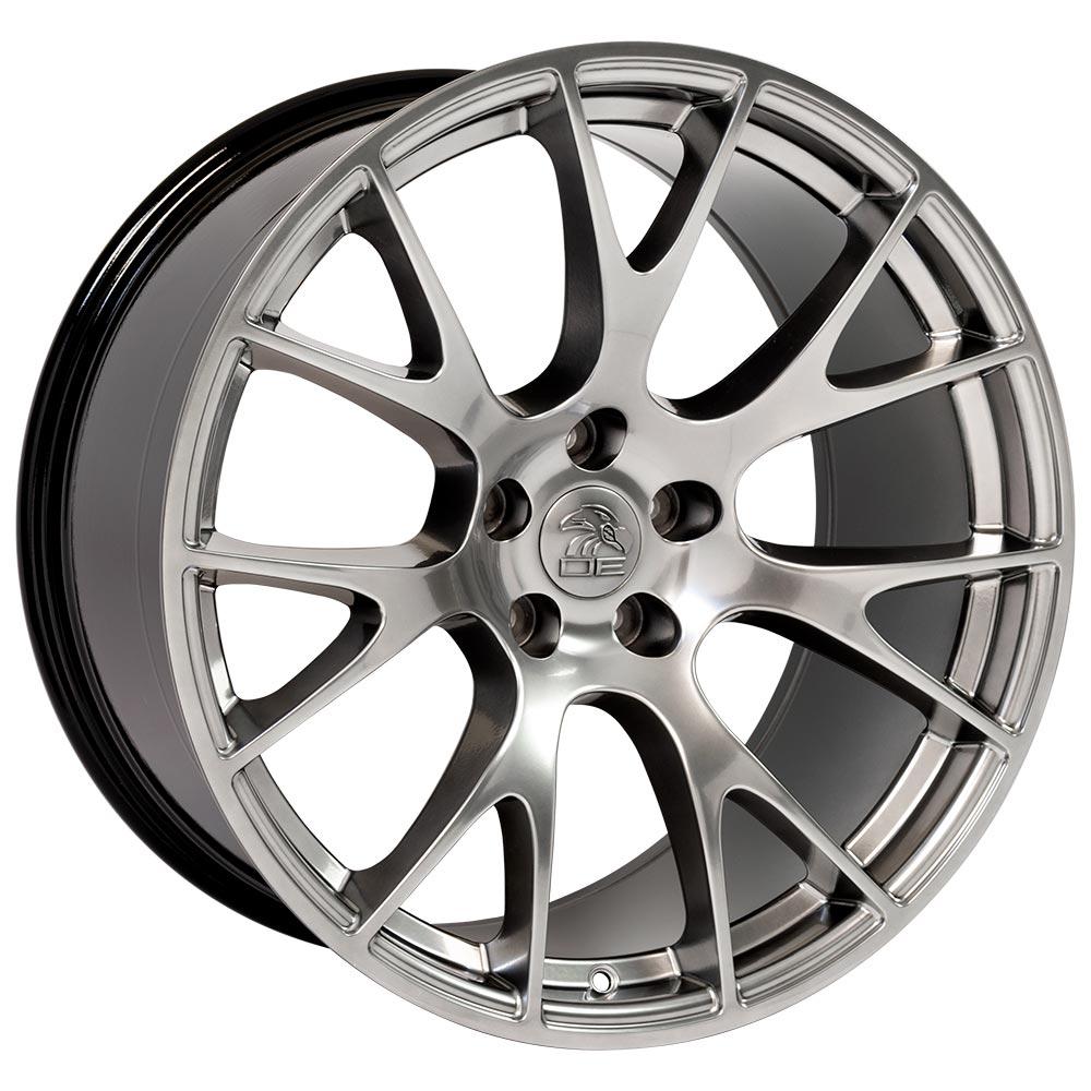 OE WHEELS DG15 20x10 5X115 18 HYPER BLACK