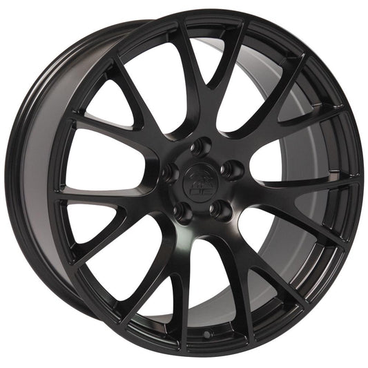 OE WHEELS DG15 22x9 5X115 18 SATIN BLACK