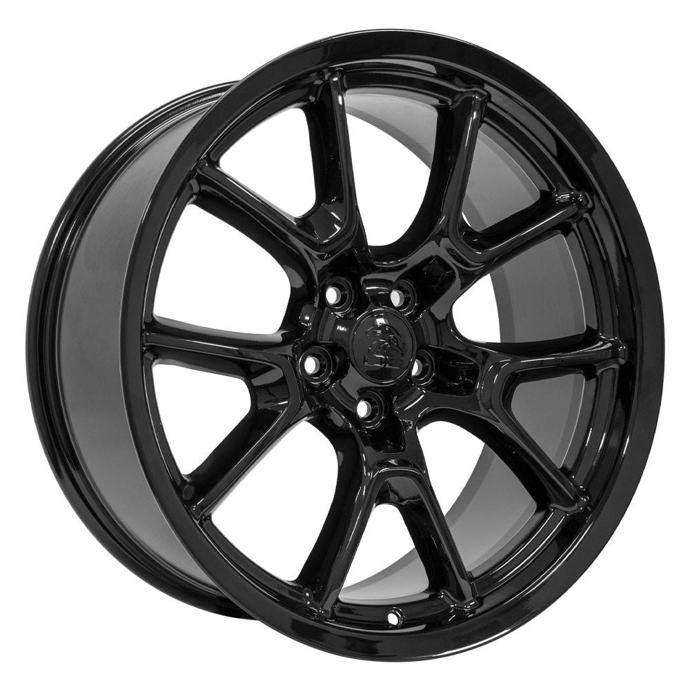 OE WHEELS DG21 20x9 5X115 18 GLOSS BLACK