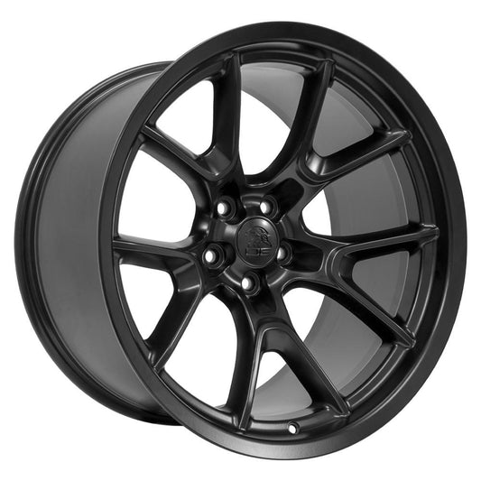 OE WHEELS DG21 20x11 5X115 -2.5 SATIN BLACK