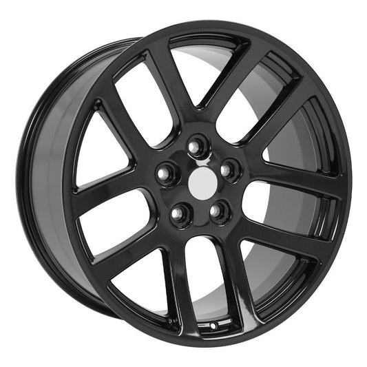 OE WHEELS DG51 22x10 5X139.7 25.4 GLOSS BLACK