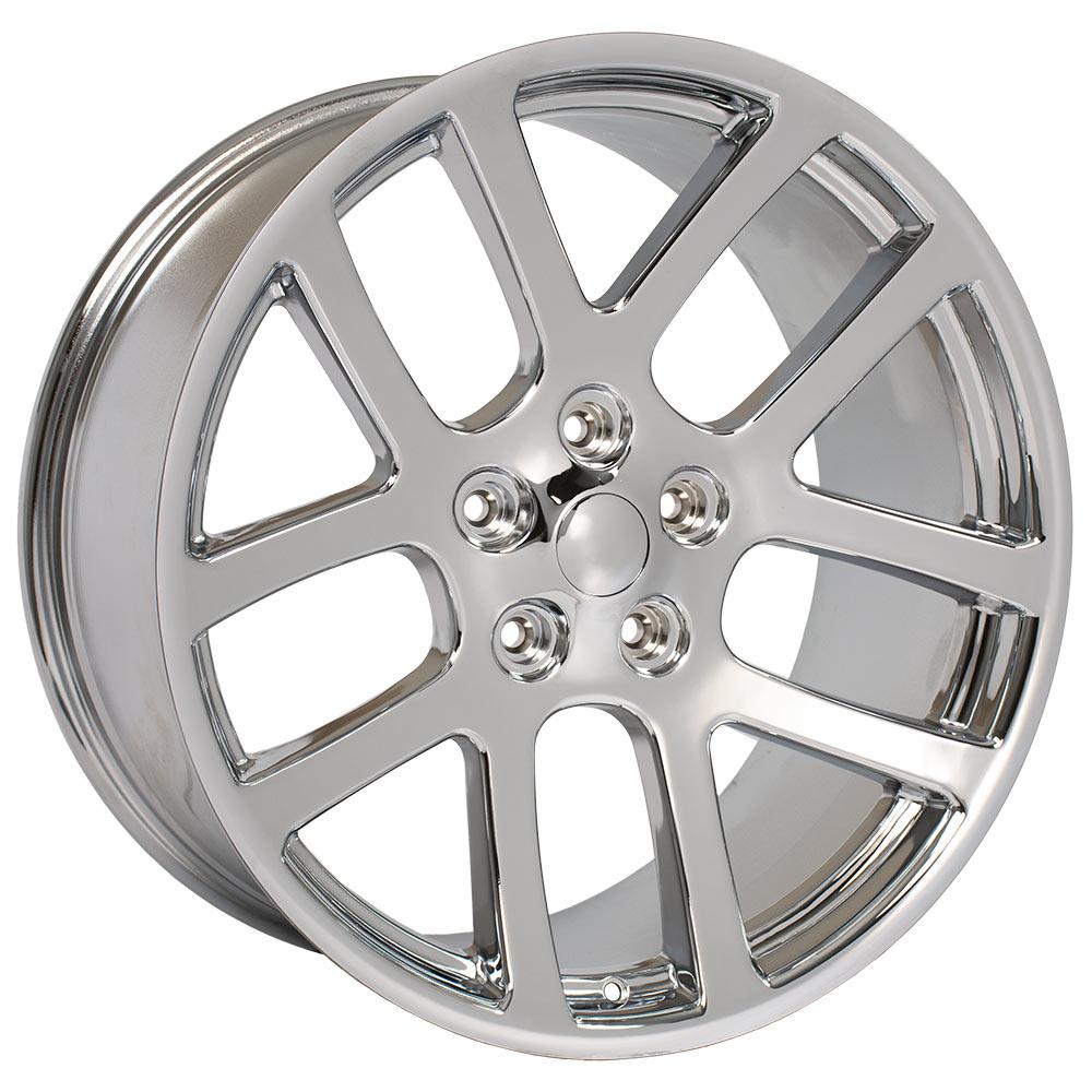 OE WHEELS DG51 22x10 5X139.7 25.4 CHROME