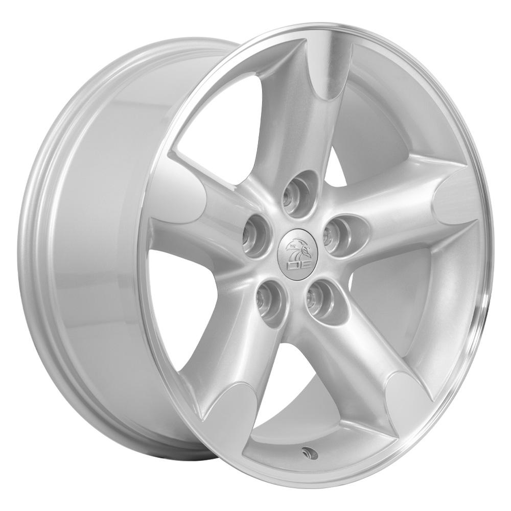 OE WHEELS DG56 20x9 5X139.7 19 SILVER MACHINED