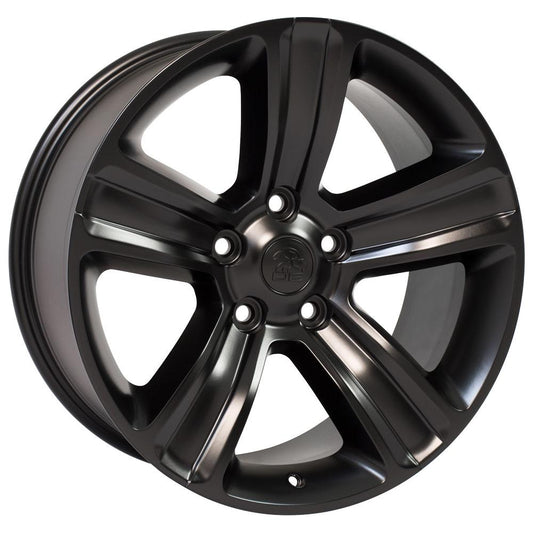 OE WHEELS DG65 20x9 5X139.7 19 SATIN BLACK