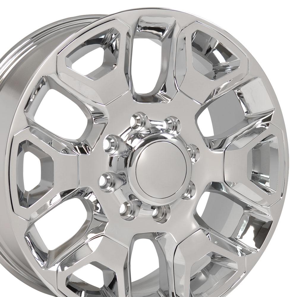 OE Wheels DG66 Chrome with Chrome Insert