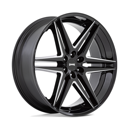 DUB 1PC S267 DIRTY DOG GLOSSY BLACK MILLED