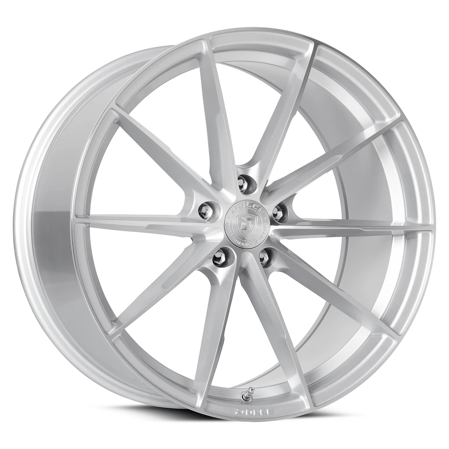 DOLCE PERFORMANCE VELOCE WHEELS SILVER MACHINE FACE