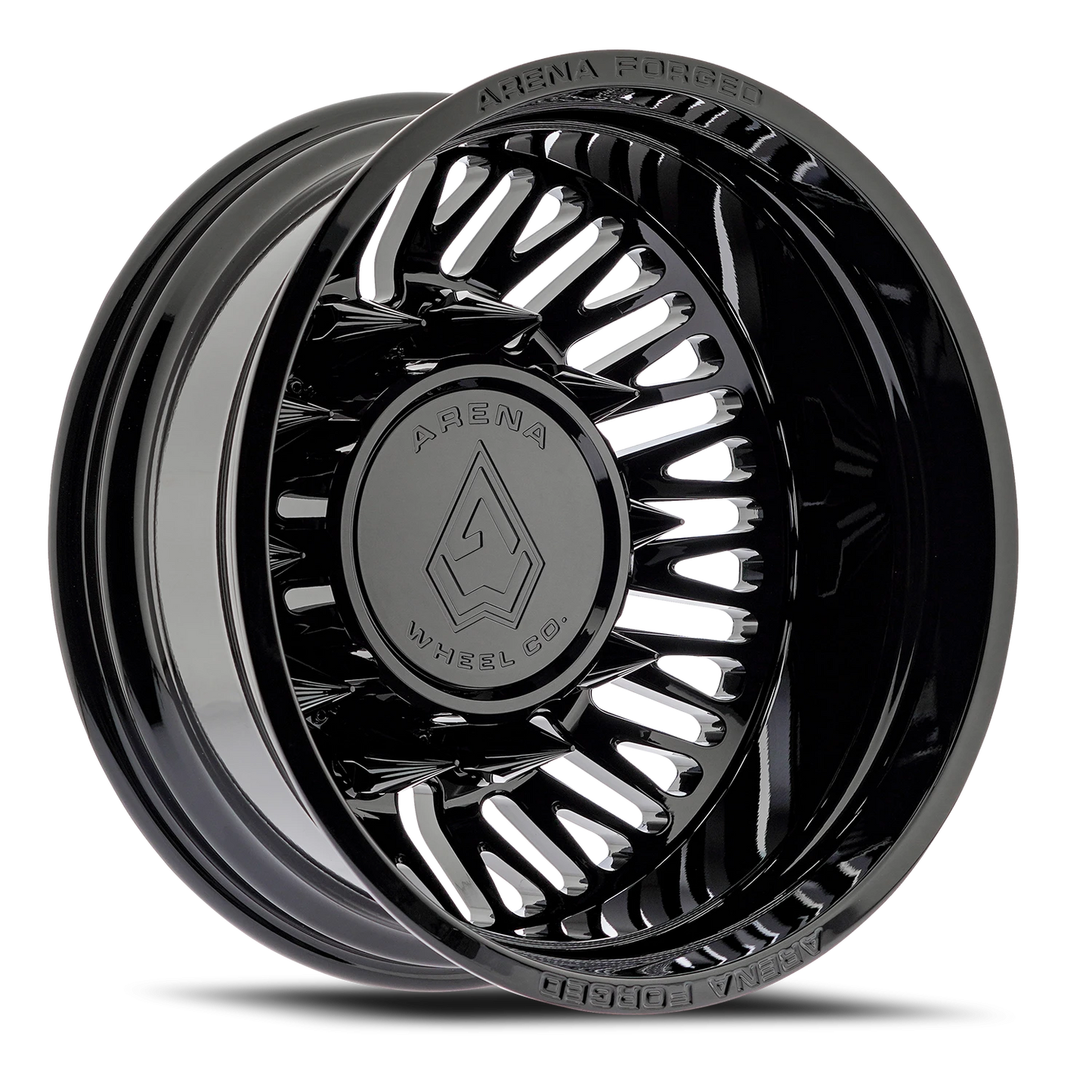 Arena Forged Dually Casino Wheel Glossy Black