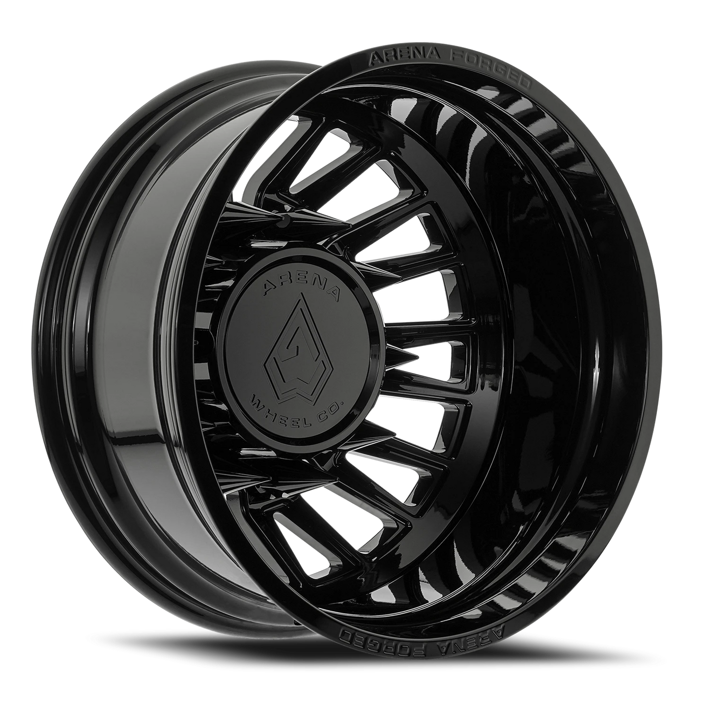 Arena Forged Dually Imperial Wheel Glossy Black