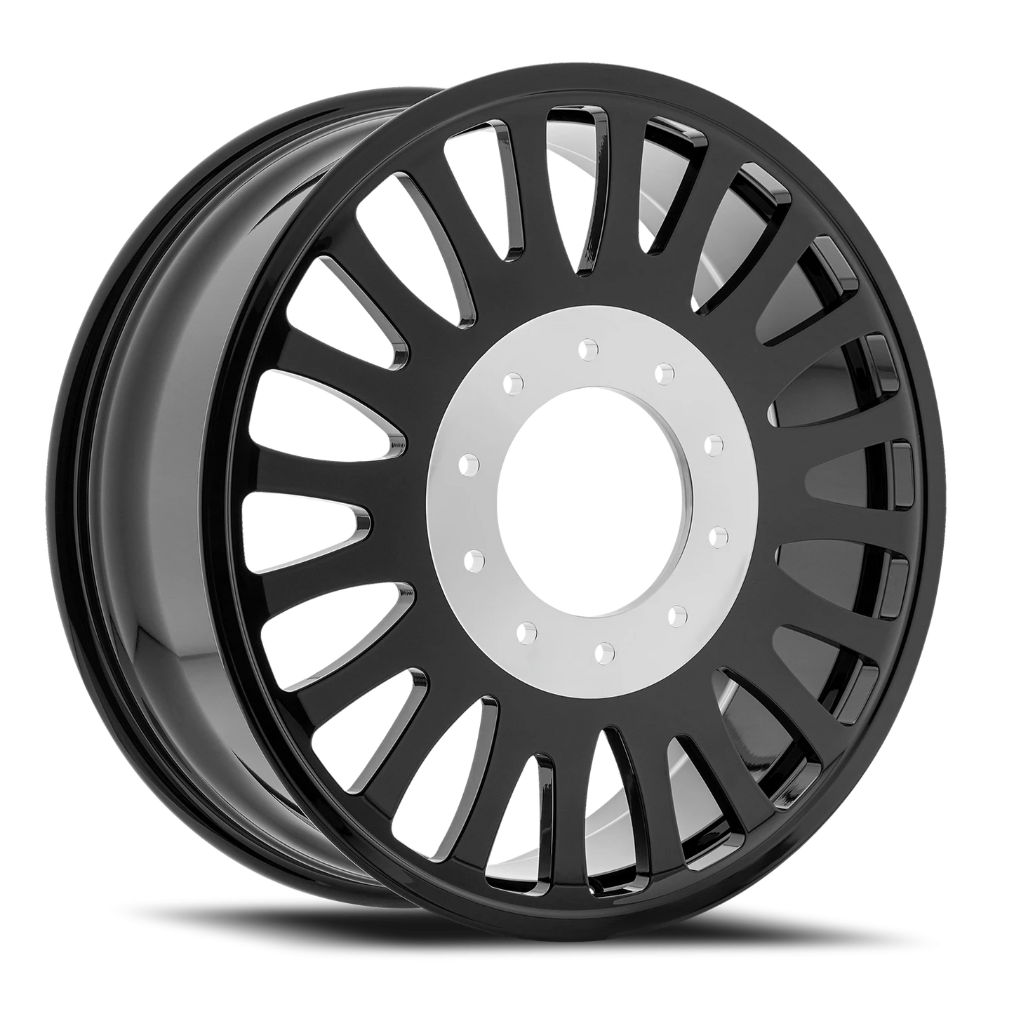 Arena Forged Dually Shoreline Wheel Glossy Black