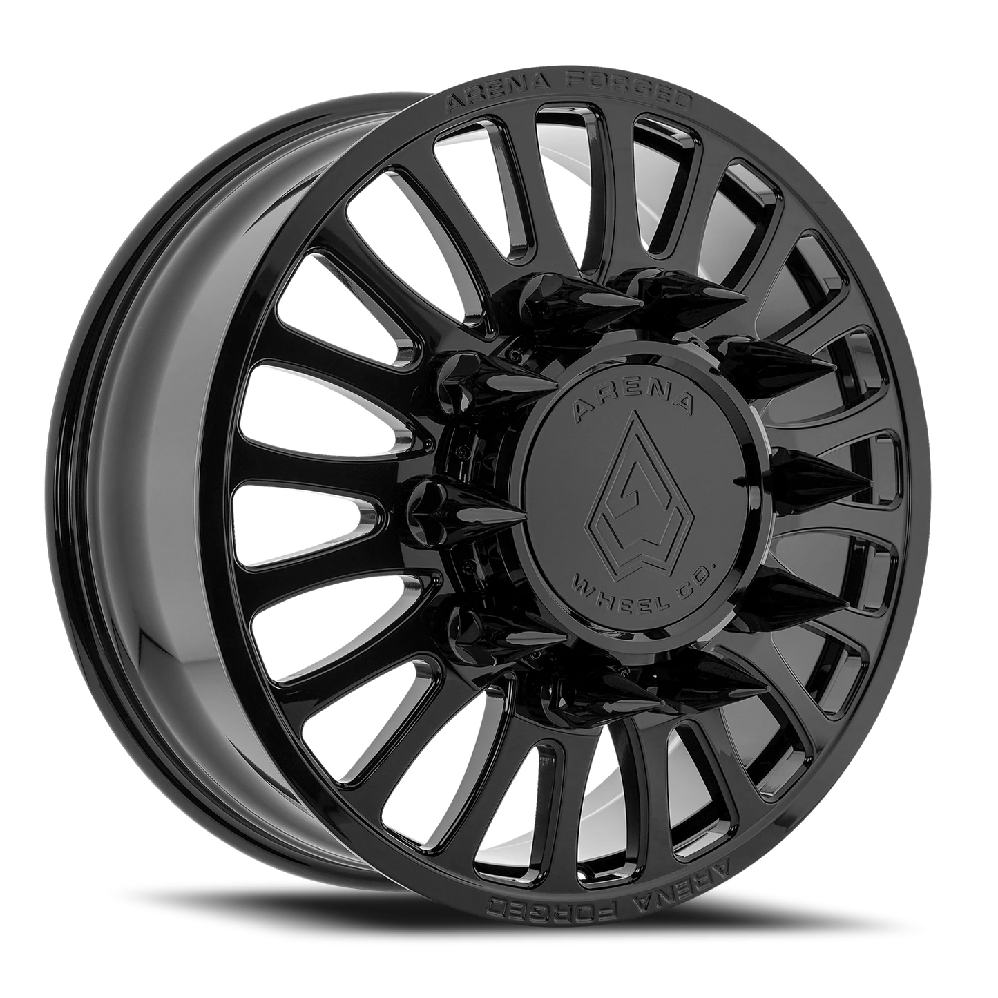 Arena Forged Dually Shoreline Wheel Glossy Black