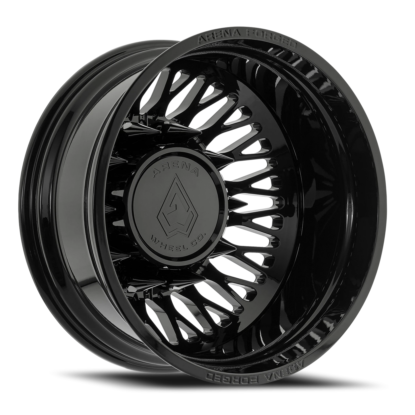 Arena Forged Dually Stealth Wheel Glossy Black