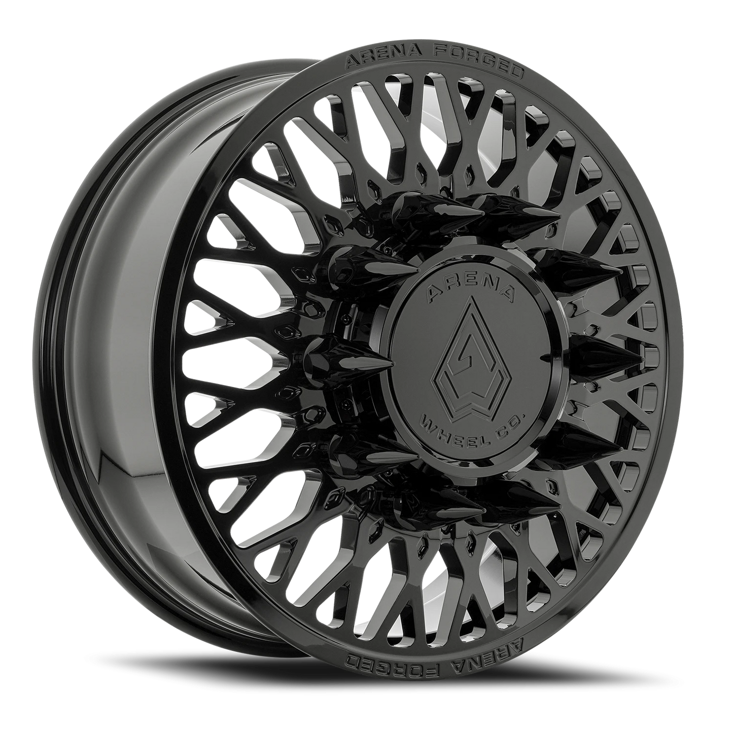 Arena Forged Dually Stealth Wheel Glossy Black