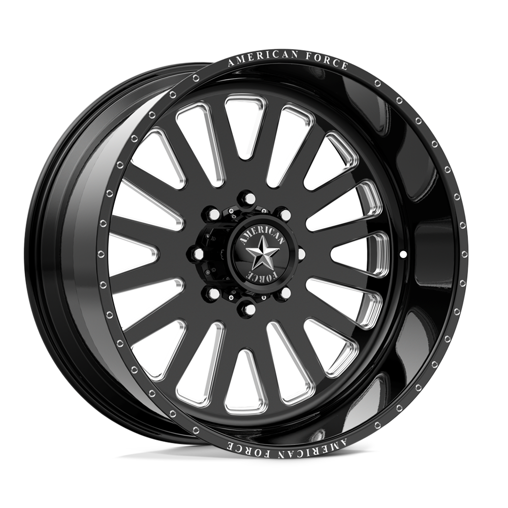 American Force AFW F20 ATOM SS GLOSS BLACK MACHINED