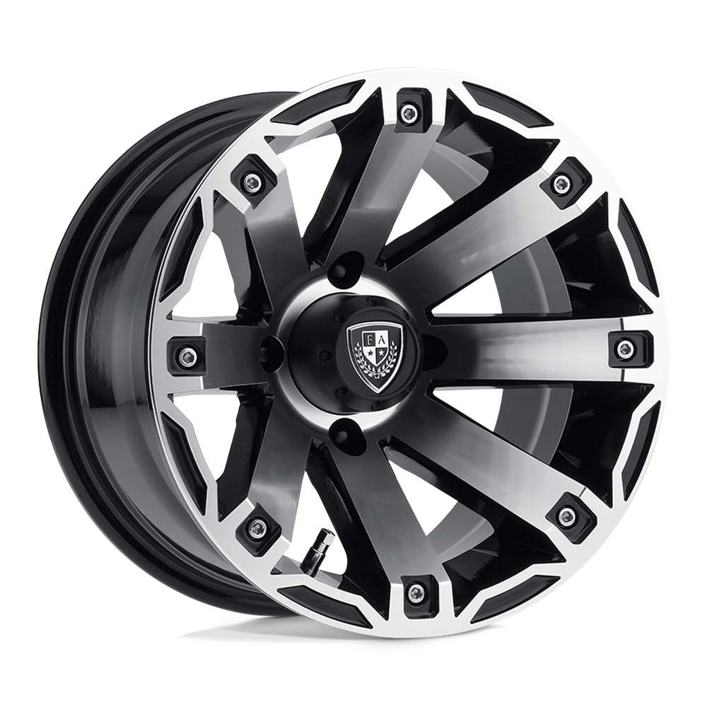 Fairway Alloys FA143 RAGE MACHINED GLOSS BLACK