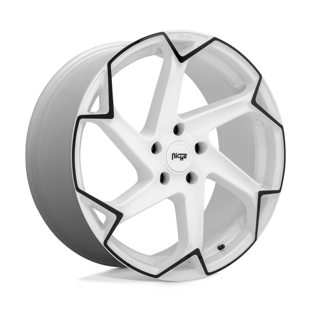 Niche 1PC M257 FLASH GLOSS WHITE WITH BLACK