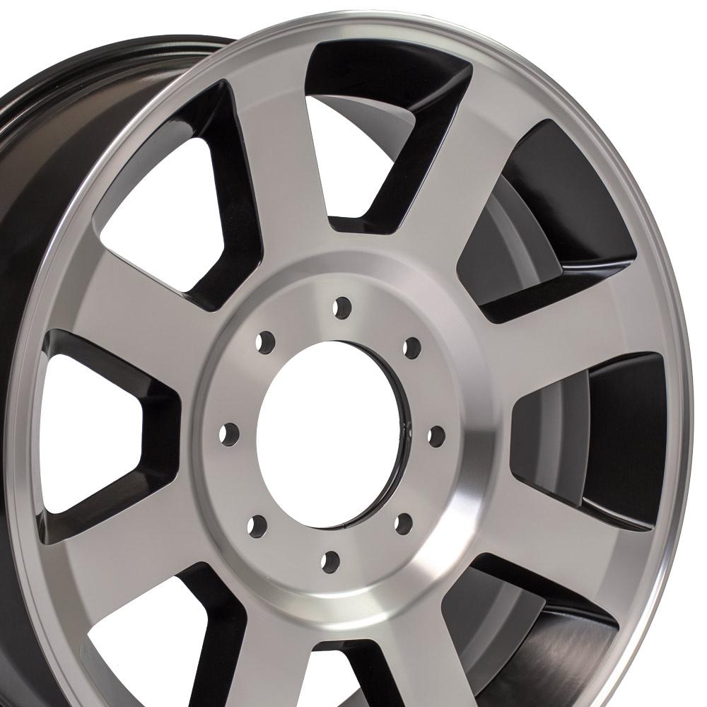 OE Wheels FR78 Satin Black Machined