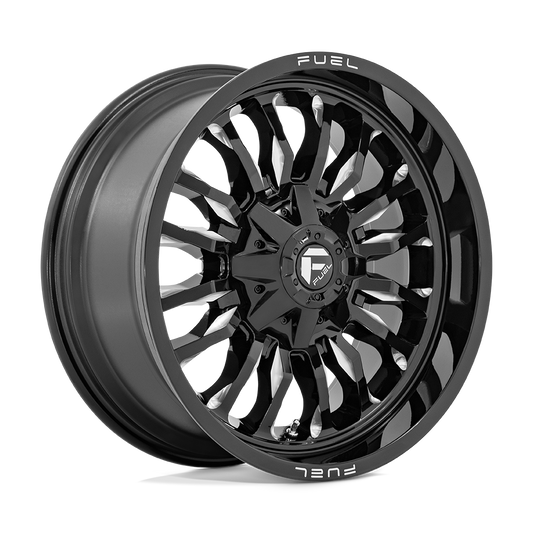 Fuel D795 ARC GLOSS BLACK MILLED