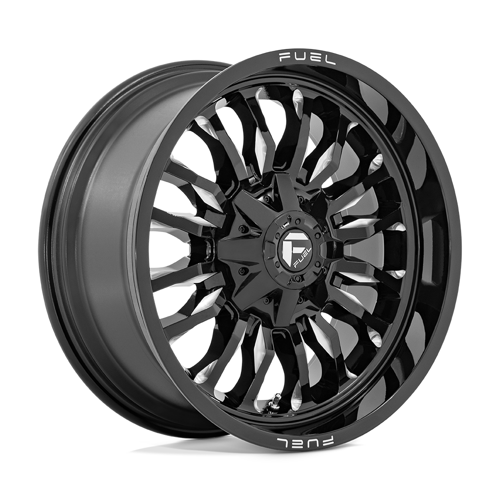 Fuel D795 ARC GLOSS BLACK MILLED