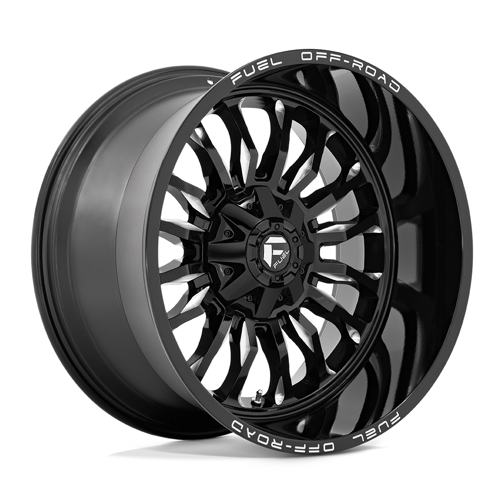 Fuel D795 ARC GLOSS BLACK MILLED