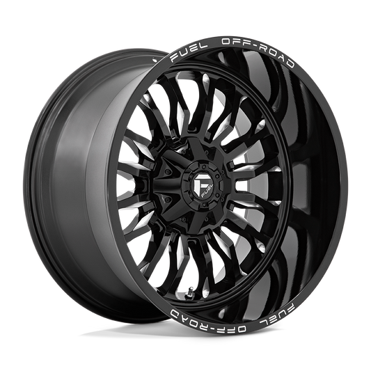 Fuel D795 ARC GLOSS BLACK MILLED