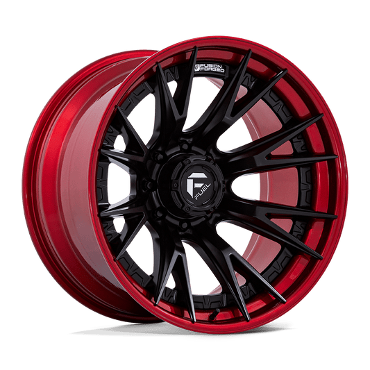 Fuel FC402 CATALYST MATTE BLACK WITH CANDY RED LIP