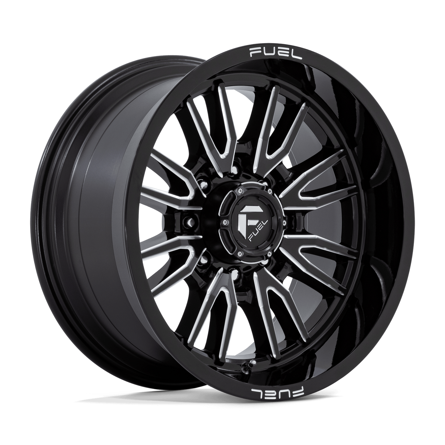 Fuel D761 CLASH GLOSS BLACK MILLED