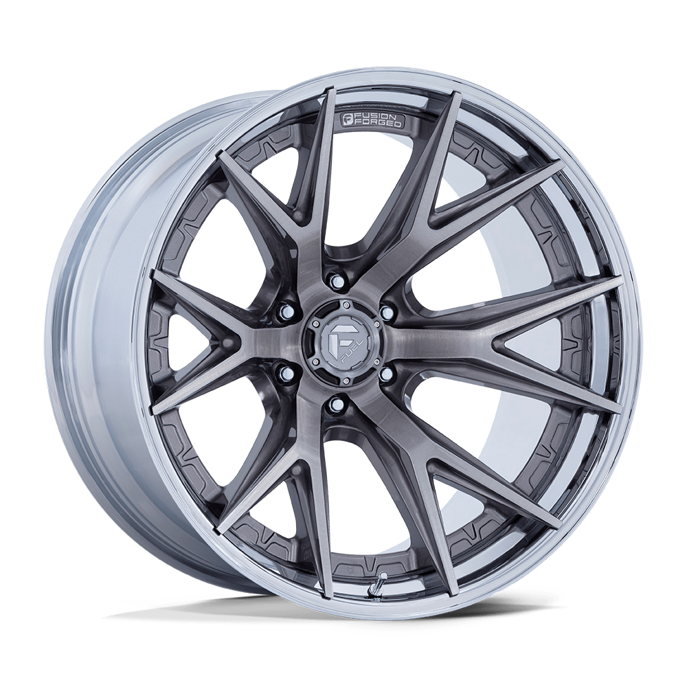 Fuel FC402 CATALYST PLATINUM WITH CHROME LIP