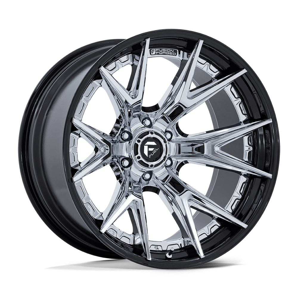 Fuel FC402 CATALYST CHROME WITH GLOSS BLACK LIP
