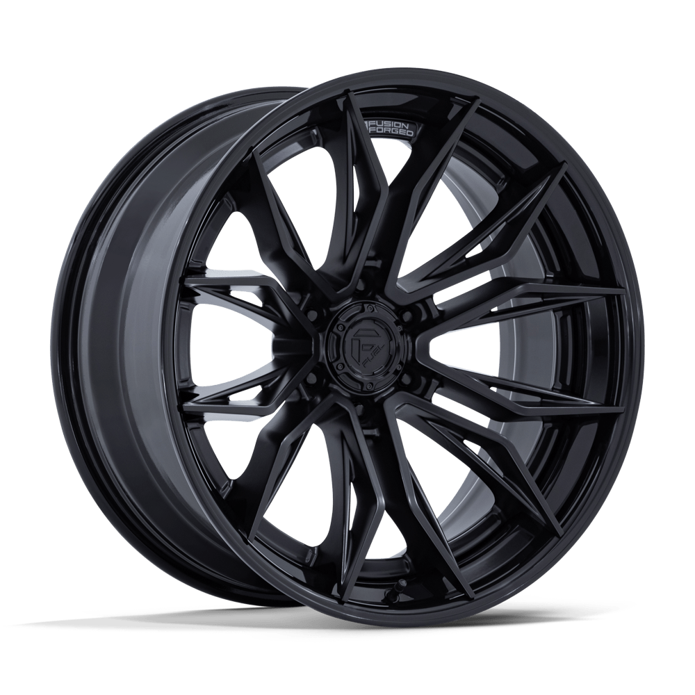 Fuel FC404 MUTINY MATTE BLACK W/ GLOSS BLACK LIP