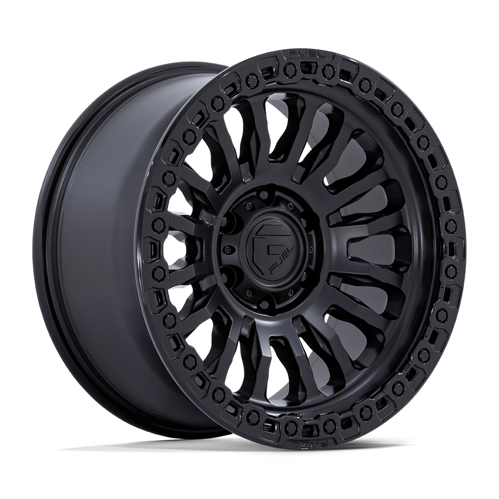 Fuel FC857 RINCON MATTE BLACK WITH GLOSS BLACK LIP