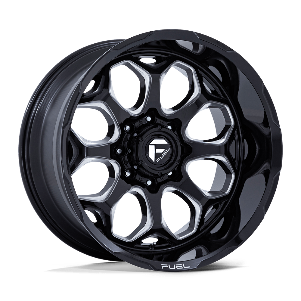 Fuel FC862 SCEPTER GLOSS BLACK MILLED