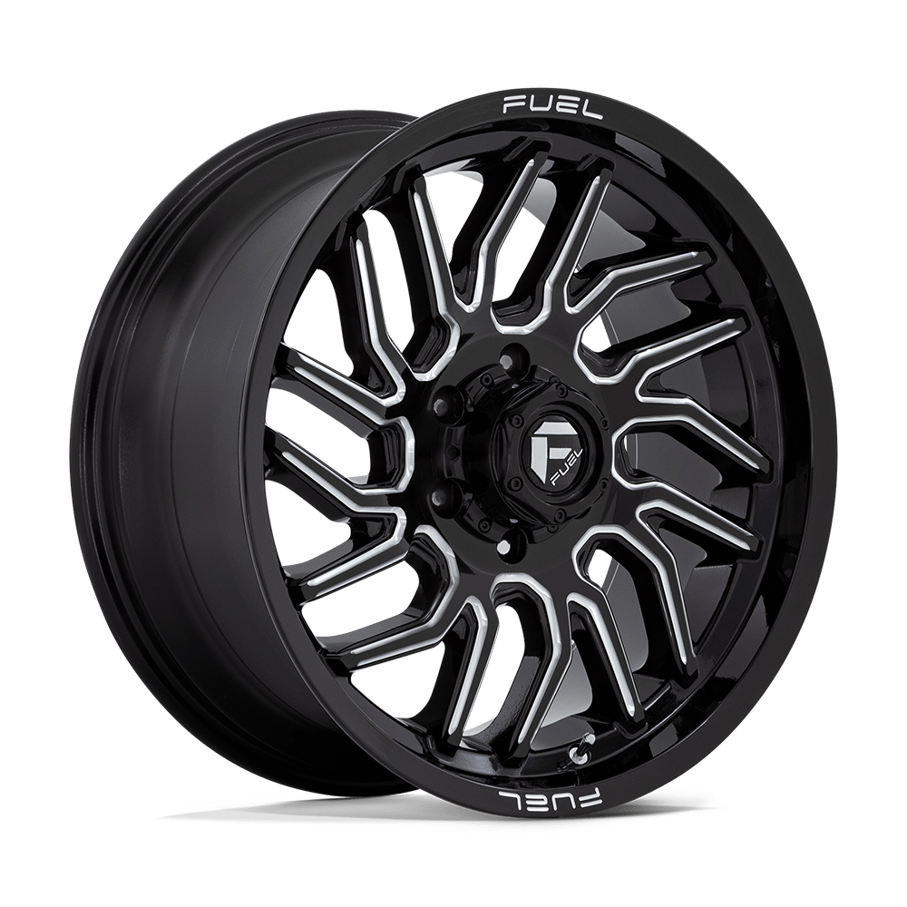 Fuel D807 HURRICANE GLOSS BLACK MILLED