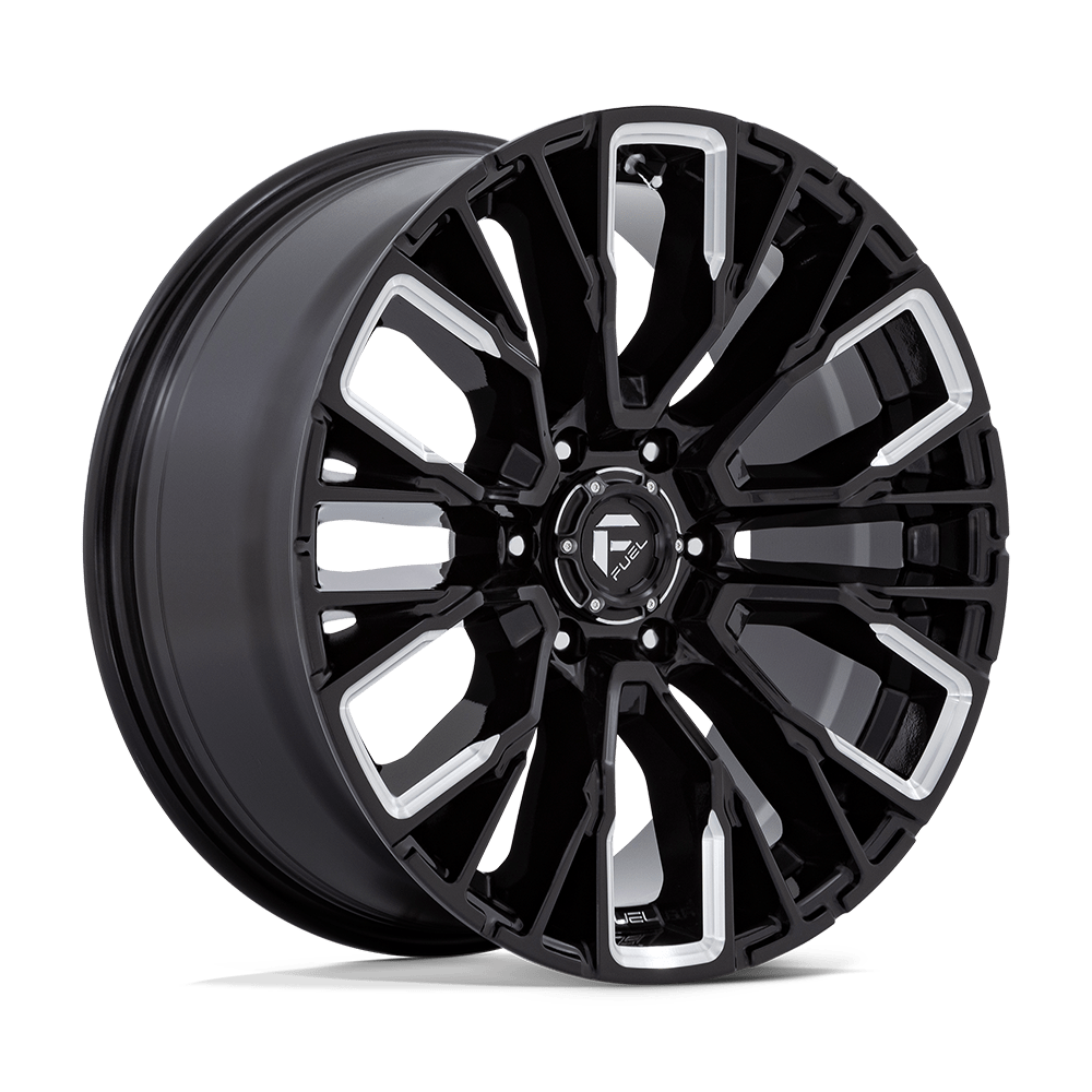 Fuel D849 REBAR GLOSS BLACK MILLED