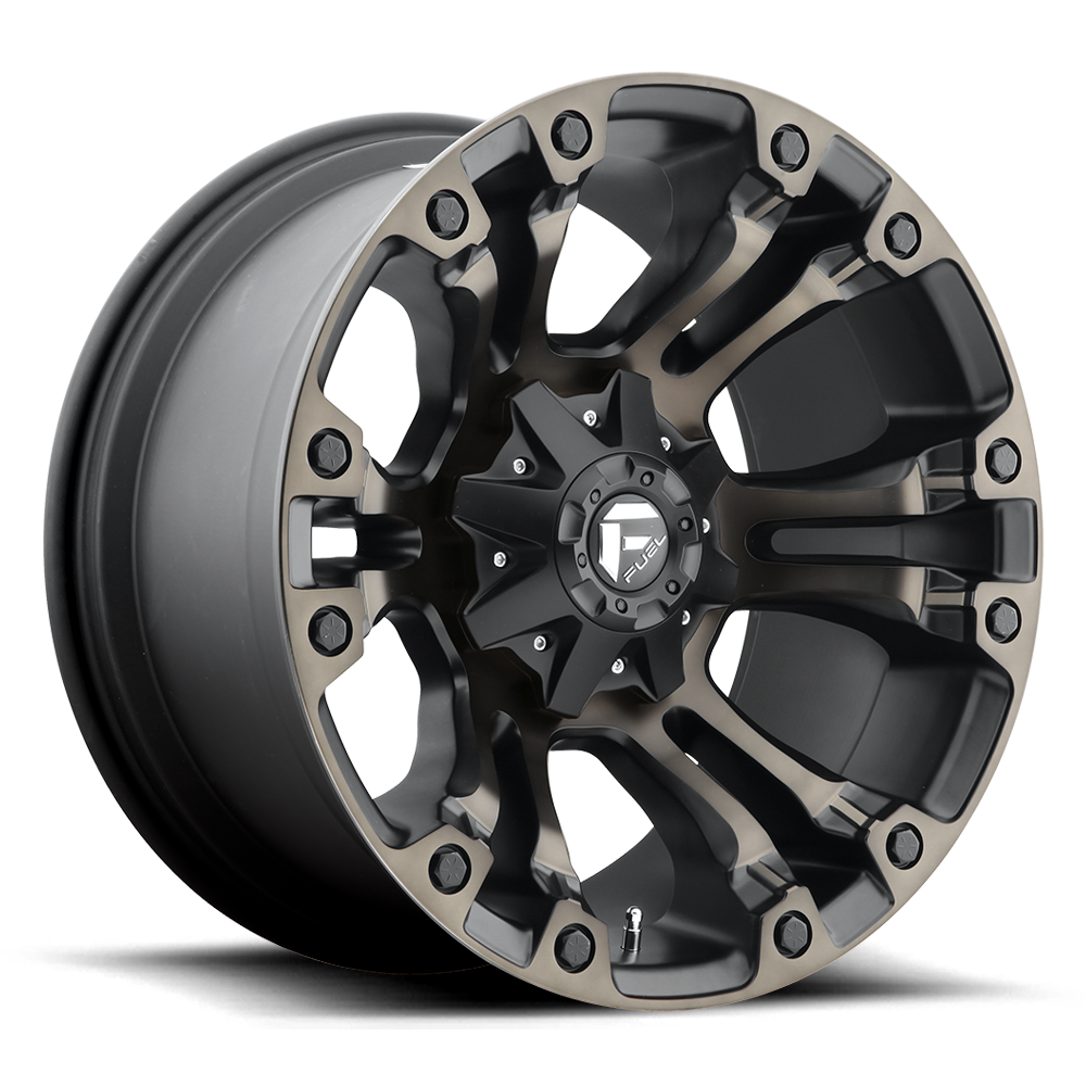 Fuel D569 VAPOR MATTE BLACK DOUBLE DARK TINT