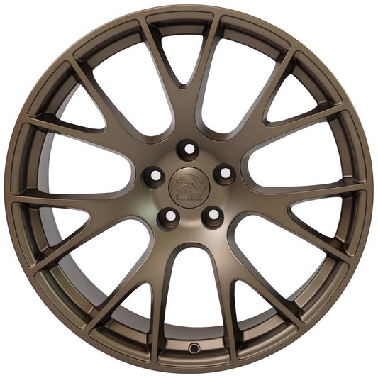 OE WHEELS DG69 22x10 5X139.7 25 BRONZE