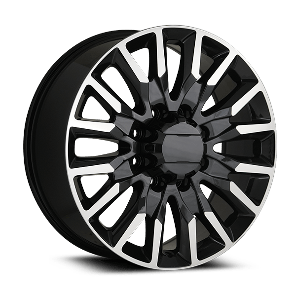 OE CONCEPT 2023 SILVERADO 2500 REPLICA WHEEL BLACK MACHINE