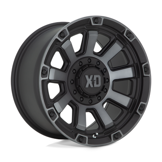 XD XD852 GAUNTLET SATIN BLACK WITH GRAY TINT