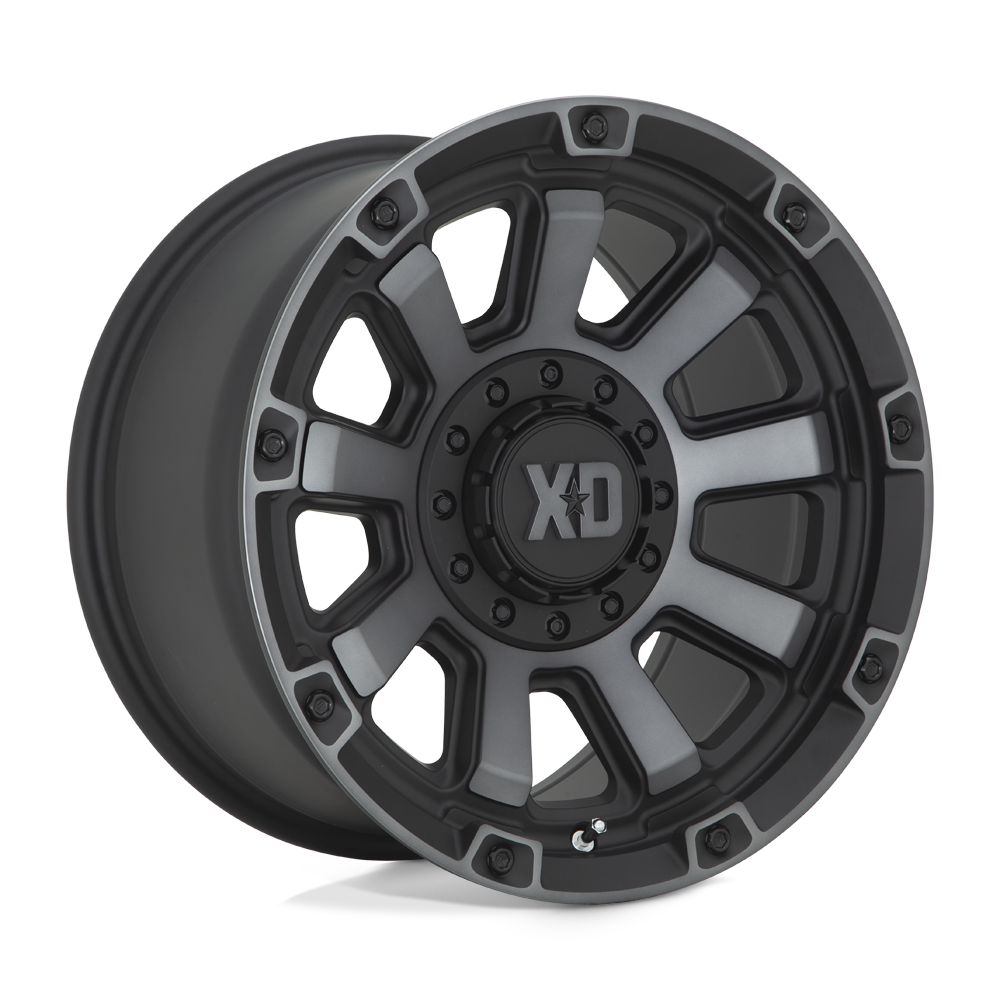 XD XD852 GAUNTLET SATIN BLACK WITH GRAY TINT
