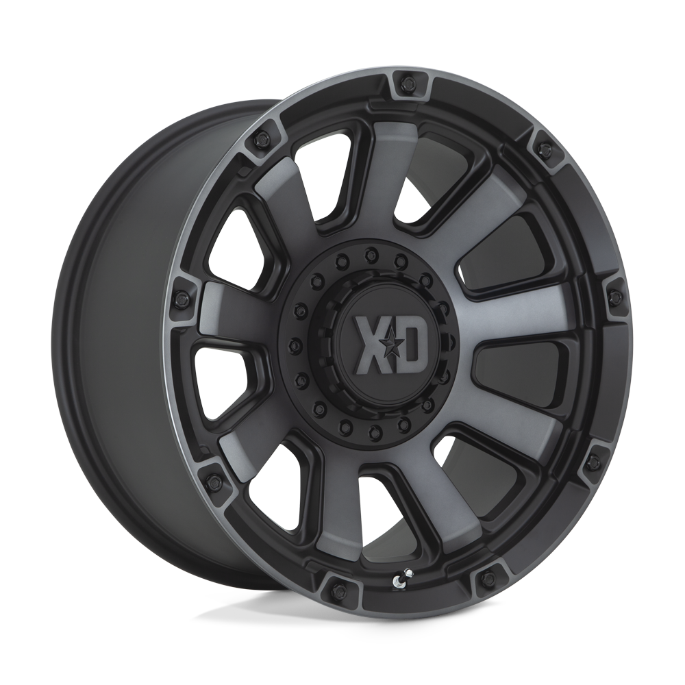 XD XD852 GAUNTLET SATIN BLACK WITH GRAY TINT
