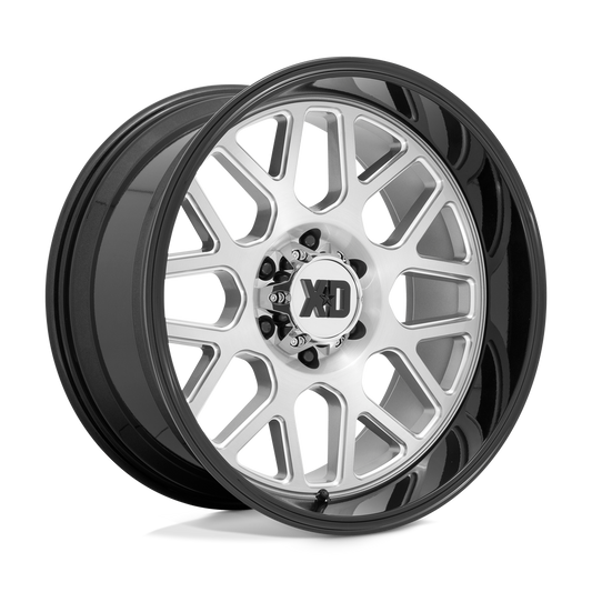 XD XD849 GRENADE II BRUSHED MILLED WITH GLOSS BLACK LIP