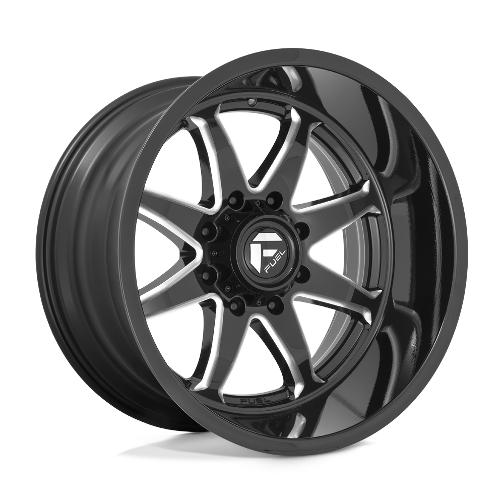 Fuel D749 HAMMER GLOSS BLACK MILLED