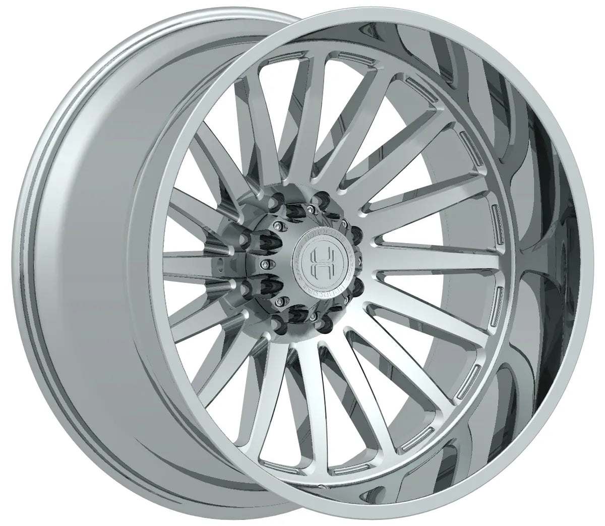 HARDCORE WHEELS HC105 WALL CHROME