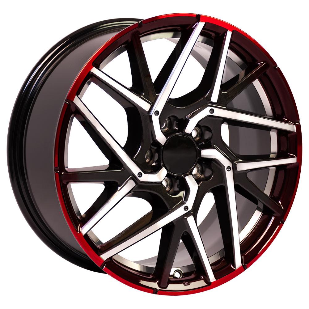 OE WHEELS HD06 18x8 5X114.3 50 GUNMETAL MACHINED